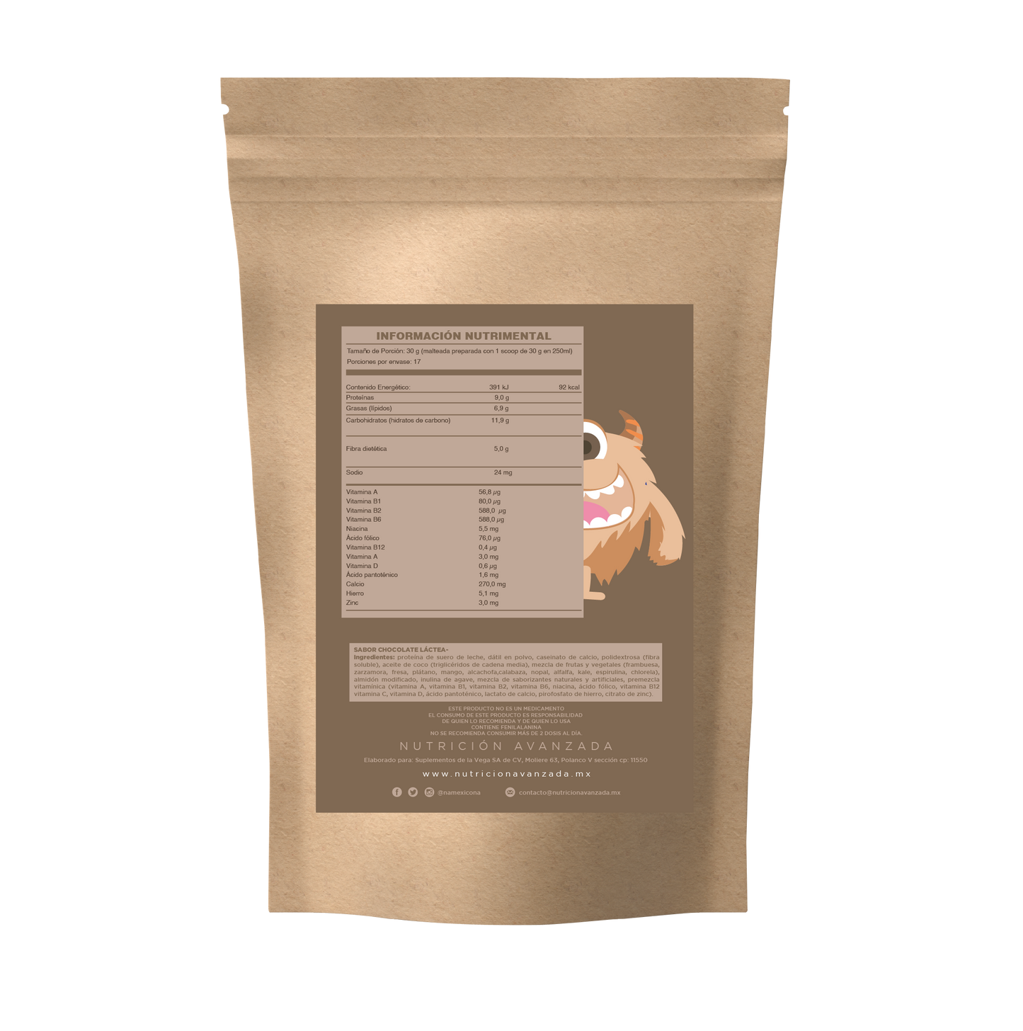 Proteína Láctea Kids Chocolate
