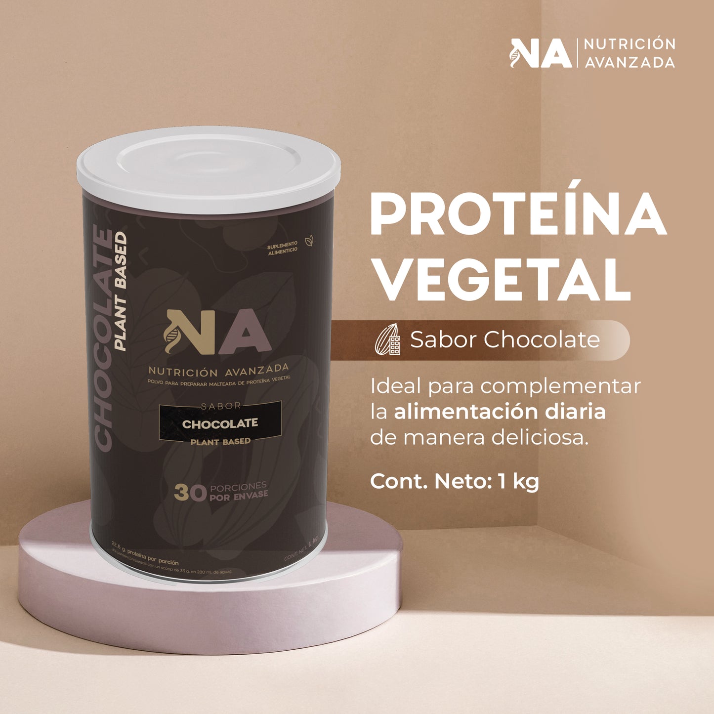 Proteína "Plant Based" Chocolate