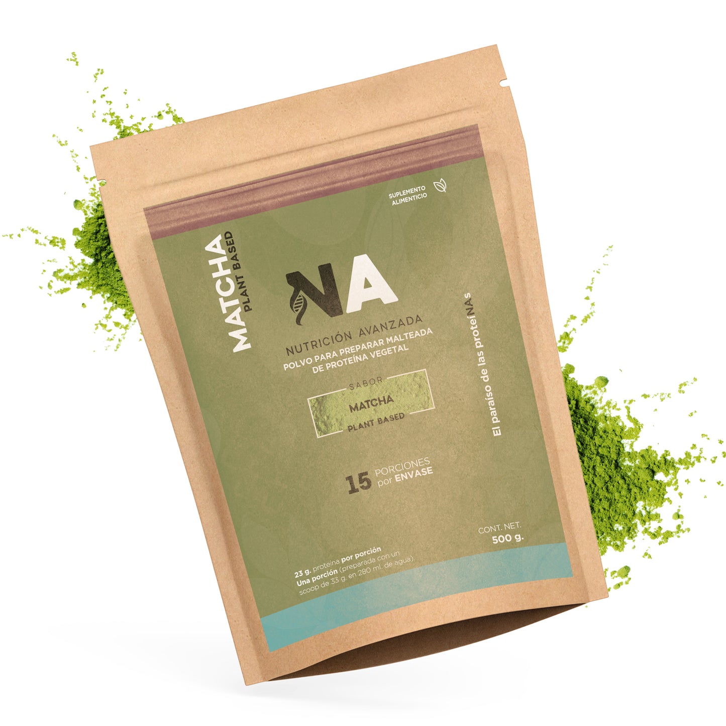 Proteína Plant Based Matcha 500g